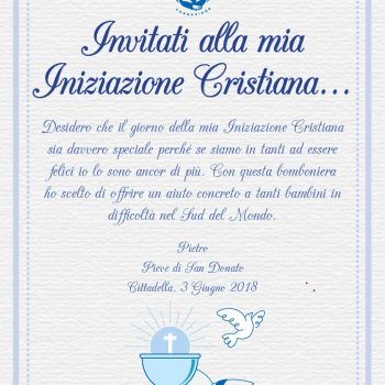 Pergamena Iniziazione Cristiana